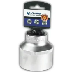 Hillen&Mohr 17A455Z nasadka 6-kątna 3/4" 55 mm klucz nasadowy CrV z przywieszką
