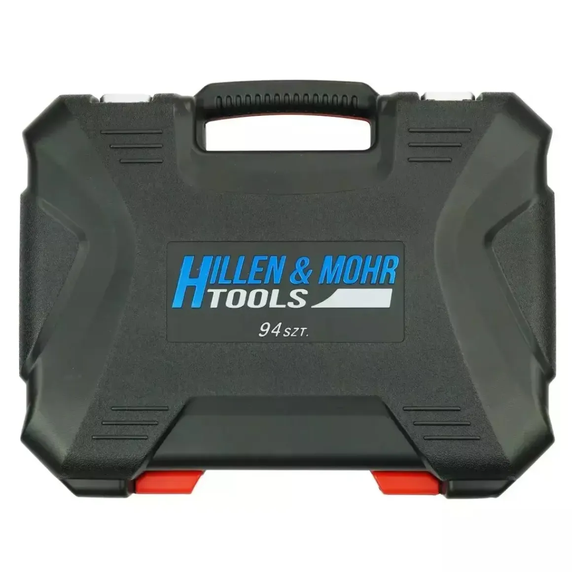 Hillen&Mohr 17K094 zestaw kluczy nasadowych 94 szt. CrV nasadki 1/2 1/4 grzechotki