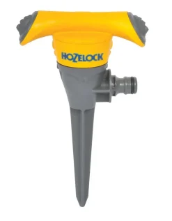 Hozelock 2510 OO-HOZ2510 zraszacz obrotowy na kołku 8-dyszowy 177 m² trawnik rabaty