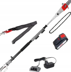 IKRA ICPS2020 PODKRZESYWARKA PIŁA PILARKA PRZECINARKA AKUMULATOROWA NA WYSIĘGNIKU DO DREWNA GAŁĘZI 20 cm / 20 V 2,0 Ah PREMIUM OB-IKRICPS2020 EWIMAX - OFICJALNY DYSTRYBUTOR - AUTORYZOWANY DEALER IKRA