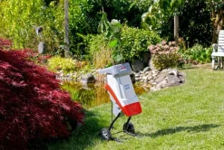 IKRA IMH 2500 ROZDRABNIACZ ELEKTRYCZNY ZĘBATKOWY NOŻOWY RĘBAK DO GAŁĘZI 2500W + TORBA PREMIUM EWIMAX - OFICJALNY DYSTRYBUTOR - AUTORYZOWANY DEALER IKRA