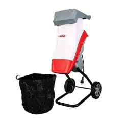 IKRA IMH 2500 ROZDRABNIACZ ELEKTRYCZNY ZĘBATKOWY NOŻOWY RĘBAK DO GAŁĘZI 2500W + TORBA PREMIUM EWIMAX - OFICJALNY DYSTRYBUTOR - AUTORYZOWANY DEALER IKRA