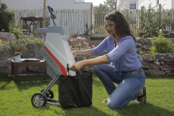 IKRA IMH 2500 ROZDRABNIACZ ELEKTRYCZNY ZĘBATKOWY NOŻOWY RĘBAK DO GAŁĘZI 2500W + TORBA PREMIUM EWIMAX - OFICJALNY DYSTRYBUTOR - AUTORYZOWANY DEALER IKRA