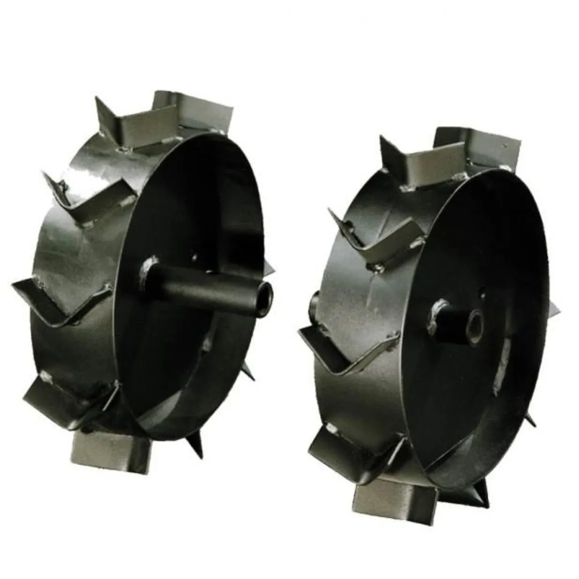 KOŁA ŁOPATKOWE METALOWE ŻELAZNE DO GLEBOGRYZARKI MASTERCUT , TRIUNFO S48, S50, S60, PTT90, HSDT100TS OŚ 26mm ŚREDNICA 440mm