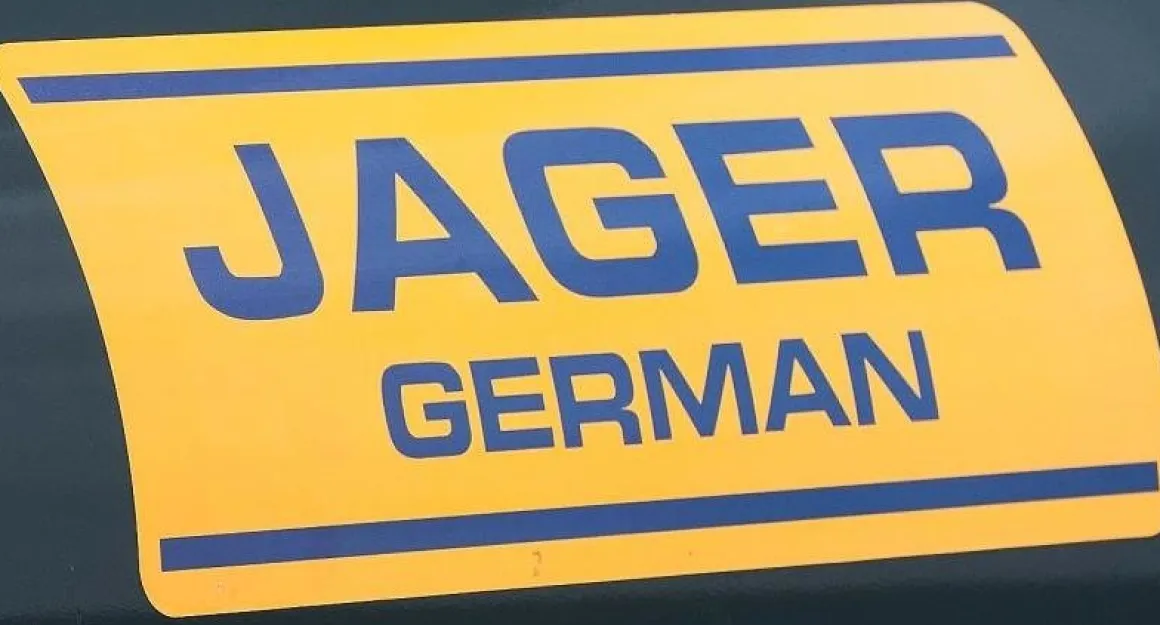 KOMPRESOR TŁOKOWY JAGER GERMAN SPRĘŻARKA POWIETRZA TŁOKOWA OLEJOWA 100L 8BAR 350l/Min 2.2 kW 230V Mocna Rzecz