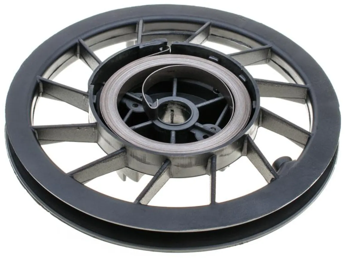 Koło linowe B&S Quantum 135mm zab. plast. ze sprężyną 8R16-84