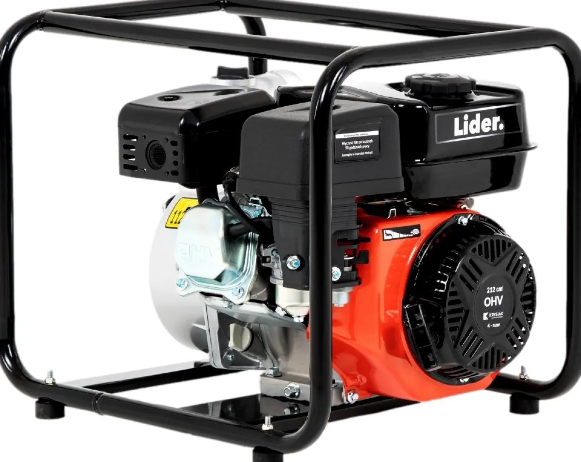 LIDER DPC50 MOTOPOMPA POMPA STRAŻACKA SPALINOWA DO WODY CZYSTEJ WYSOKOWYDAJNA 28000 l/h 28m3/h - OFICJALNY DYSTRYBUTOR - AUTORYZOWANY DEALER LIDER