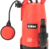 LIDER PWB750 POMPA ZANURZENIOWA ZATAPIALNA DO WODY BRUDNEJ CZYSTEJ OGRODOWA 750W 12500 l/h - OFICJALNY DYSTRYBUTOR - AUTORYZOWANY DEALER LIDER
