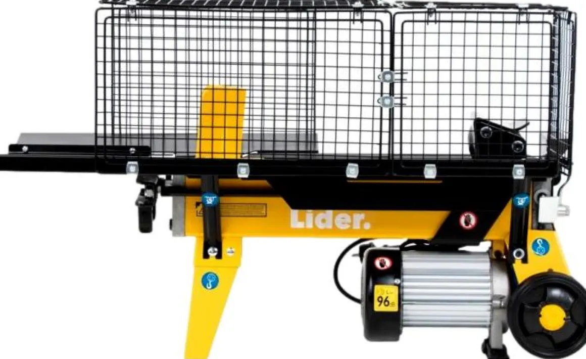 LIDER TRH4T-O ŁUPARKA DO DREWNA POZIOMA HYDRAULICZNA ELEKTRYCZNA 4 TONY - EWIMAX - OFICJALNY DYSTRYBUTOR - AUTORYZOWANY DEALER LIDER