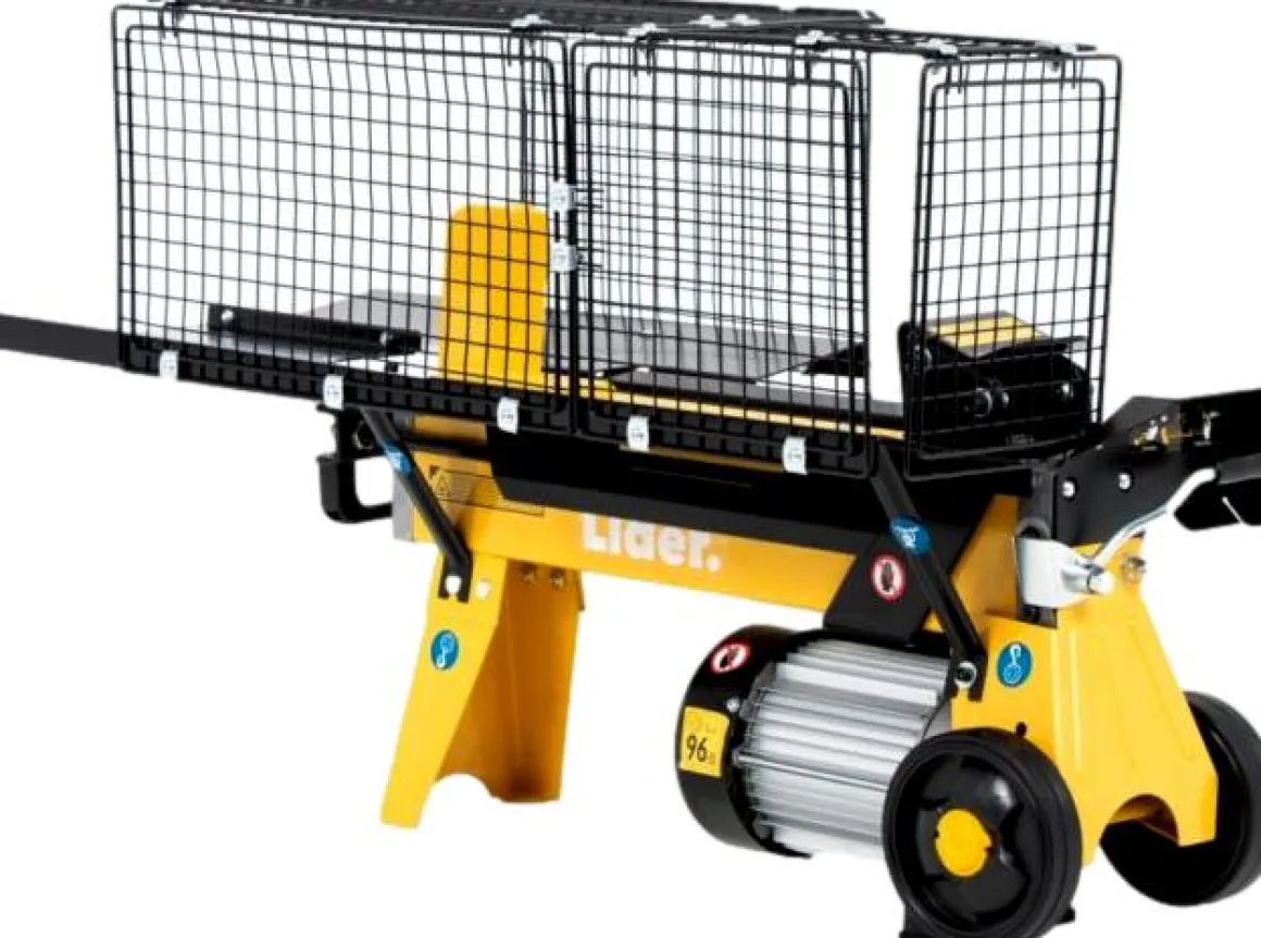 LIDER TRH4T-O ŁUPARKA DO DREWNA POZIOMA HYDRAULICZNA ELEKTRYCZNA 4 TONY - EWIMAX - OFICJALNY DYSTRYBUTOR - AUTORYZOWANY DEALER LIDER