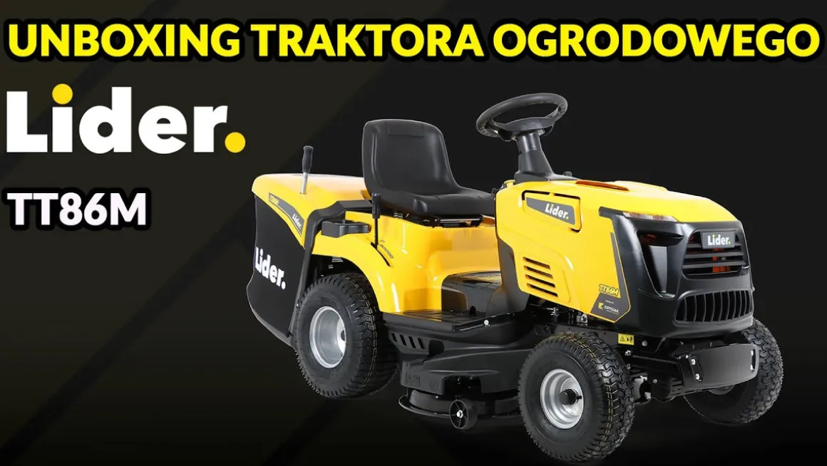 LIDER TT86M TRAKTOREK OGRODOWY KOSIARKA SPALINOWA TRAKTOR DO TRAWY RIDER 86cm / 8,8KM - OFICJALNY DYSTRYBUTOR - AUTORYZOWANY DEALER LIDER