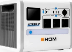 LONCIN EHOM EP1650-3 STACJA ZASILANIA BANK MAGAZYN ENERGI AGREGAT POWERBANK STACJA ZASILAJĄCA 1024Wh moc 1650VA EWIMAX - OFICJALNY DYSTRYBUTOR - AUTORYZOWANY DEALER LONCIN