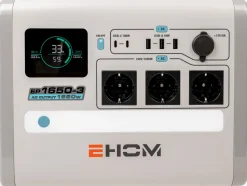 LONCIN EHOM EP1650-3 STACJA ZASILANIA BANK MAGAZYN ENERGI AGREGAT POWERBANK STACJA ZASILAJĄCA 1024Wh moc 1650VA EWIMAX - OFICJALNY DYSTRYBUTOR - AUTORYZOWANY DEALER LONCIN
