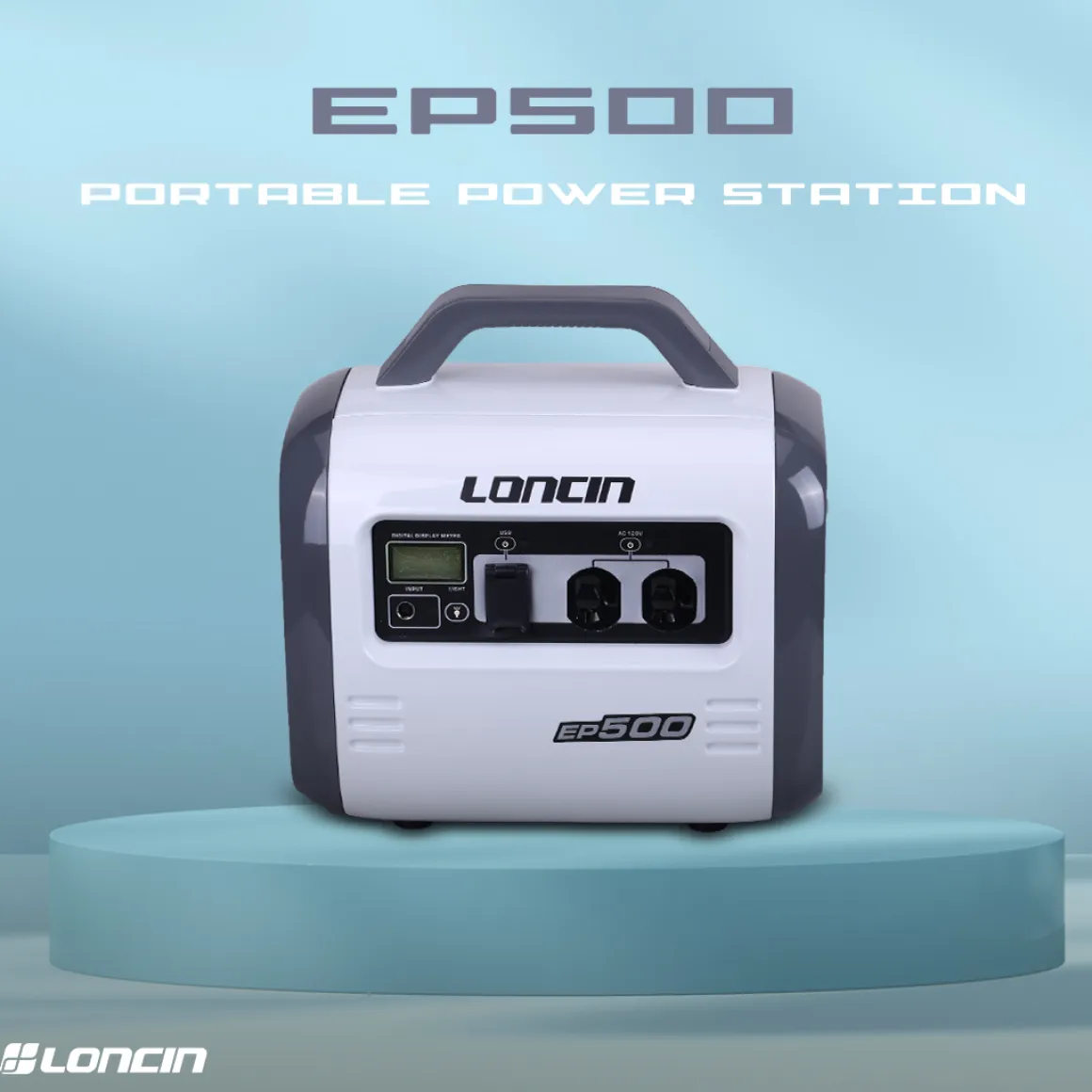 LONCIN EP500 STACJA ZASILANIA BANK MAGAZYN ENERGI AGREGAT POWERBANK STACJA ZASILAJĄCA 560Wh moc 500VA EWIMAX - OFICJALNY DYSTRYBUTOR - AUTORYZOWANY DEALER CEDRUS