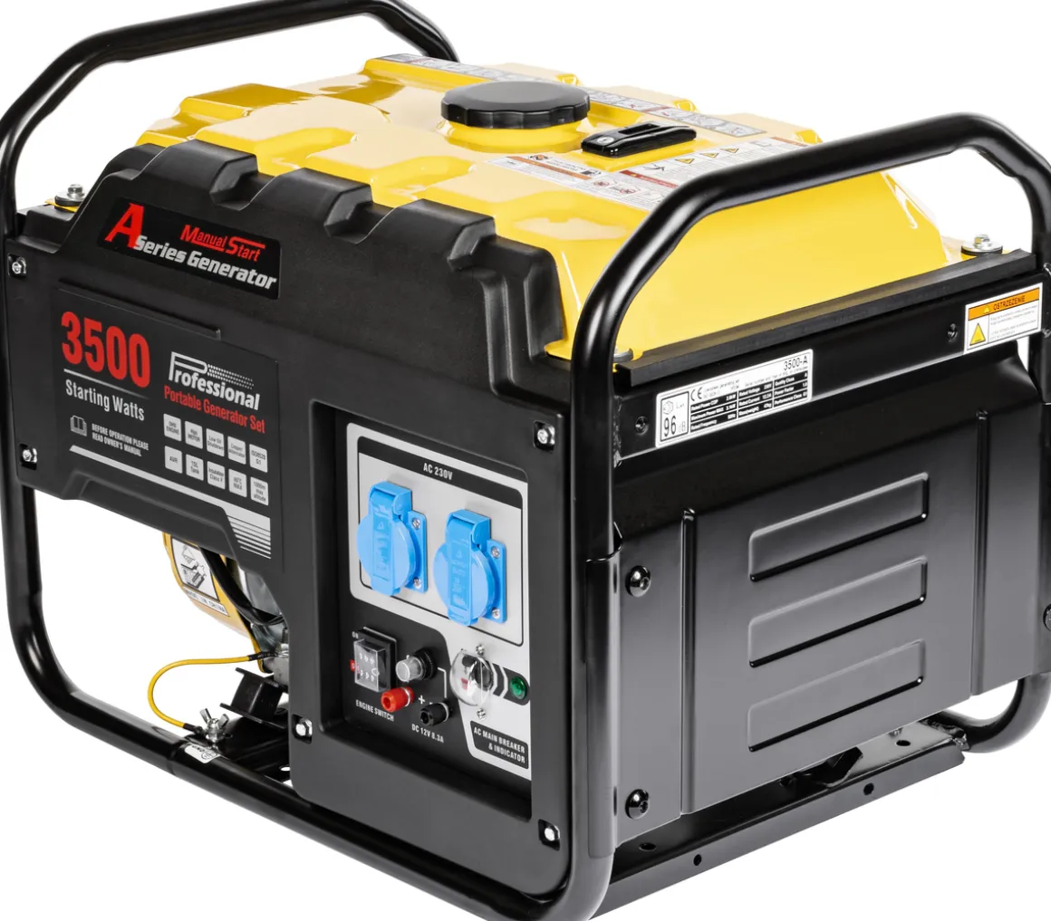 LONCIN LC3500-AS MOCNY AGREGAT GENERATOR PRĄDOTWÓRCZY 2x230V AVR 3,1kW - EWIMAX OFICJALNY DYSTRYBUTOR - AUTORYZOWANY DEALER LONCIN