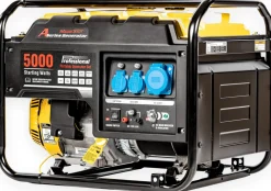LONCIN LC5000-AS MOCNY AGREGAT GENERATOR PRĄDOTWÓRCZY 3x230V AVR  5kW -  EWIMAX OFICJALNY DYSTRYBUTOR - AUTORYZOWANY DEALER LONCIN