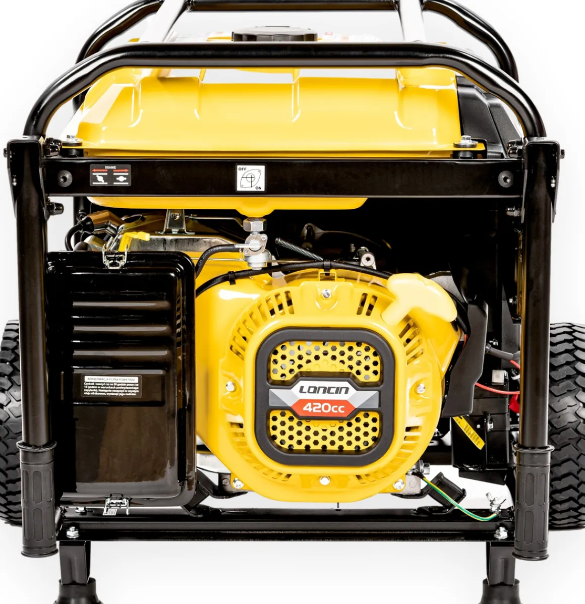 LONCIN LC8000D-AS-1F MOCNY AGREGAT GENERATOR PRĄDOTWÓRCZY 230V AVR 6,5kW - EWIMAX OFICJALNY DYSTRYBUTOR - AUTORYZOWANY DEALER LONCIN