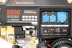 LONCIN LC8000D-AS-1F MOCNY AGREGAT GENERATOR PRĄDOTWÓRCZY 230V AVR 6,5kW - EWIMAX OFICJALNY DYSTRYBUTOR - AUTORYZOWANY DEALER LONCIN