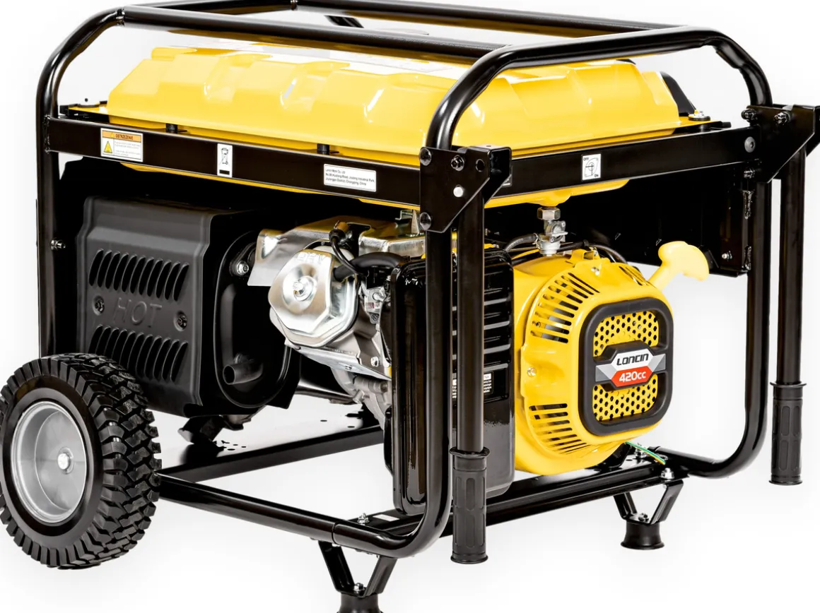 LONCIN LC8000D-AS-1F MOCNY AGREGAT GENERATOR PRĄDOTWÓRCZY 230V AVR 6,5kW - EWIMAX OFICJALNY DYSTRYBUTOR - AUTORYZOWANY DEALER LONCIN