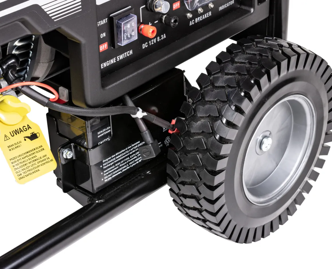 LONCIN LC8000D-AS MOCNY AGREGAT GENERATOR PRĄDOTWÓRCZY 230V / 400V AVR 6,5kW - EWIMAX OFICJALNY DYSTRYBUTOR - AUTORYZOWANY DEALER LONCIN