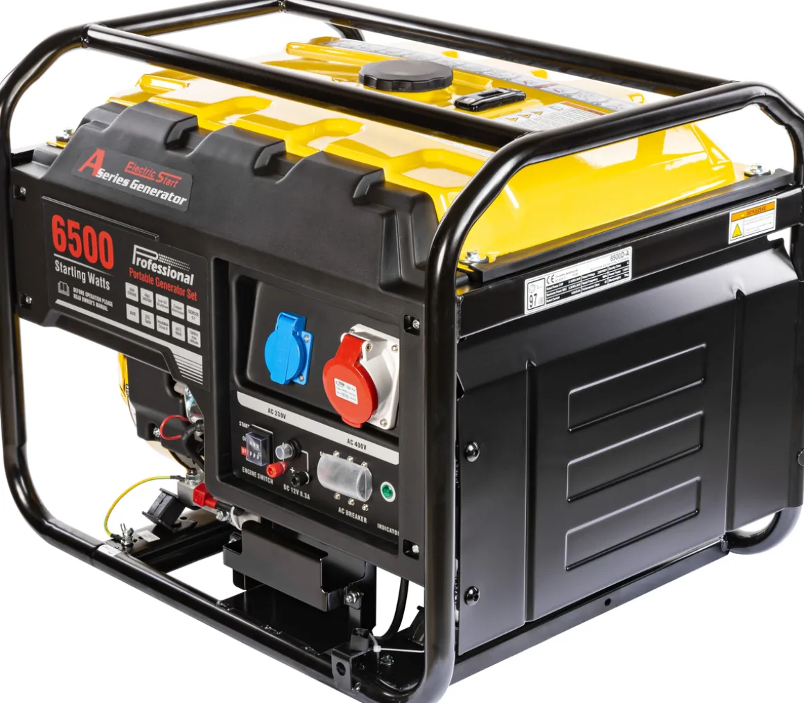 LONCIN LC6500D-AS MOCNY AGREGAT GENERATOR PRĄDOTWÓRCZY 230V / 400V AVR 5,5kW - EWIMAX OFICJALNY DYSTRYBUTOR - AUTORYZOWANY DEALER LONCIN
