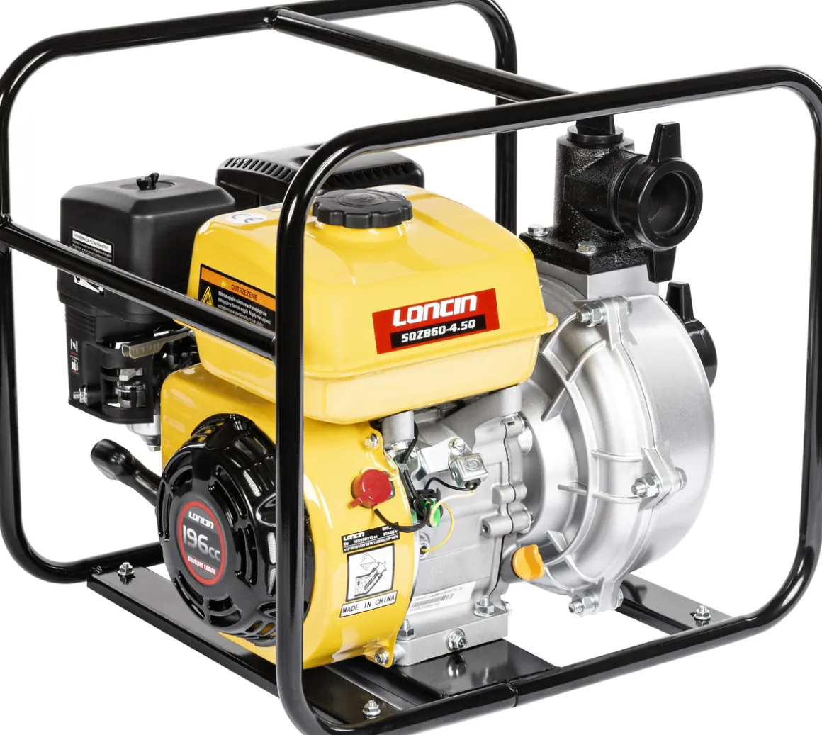 LONCIN LC50ZB60-4.5Q MOTOPOMPA POMPA STRAŻACKA SPALINOWA DO WODY BRUDNEJ CZYSTEJ WYSOKOWYDAJNA 30000 l/h 30m3/h - EWIMAX OFICJALNY DYSTRYBUTOR - AUTORYZOWANY DEALER LONCIN