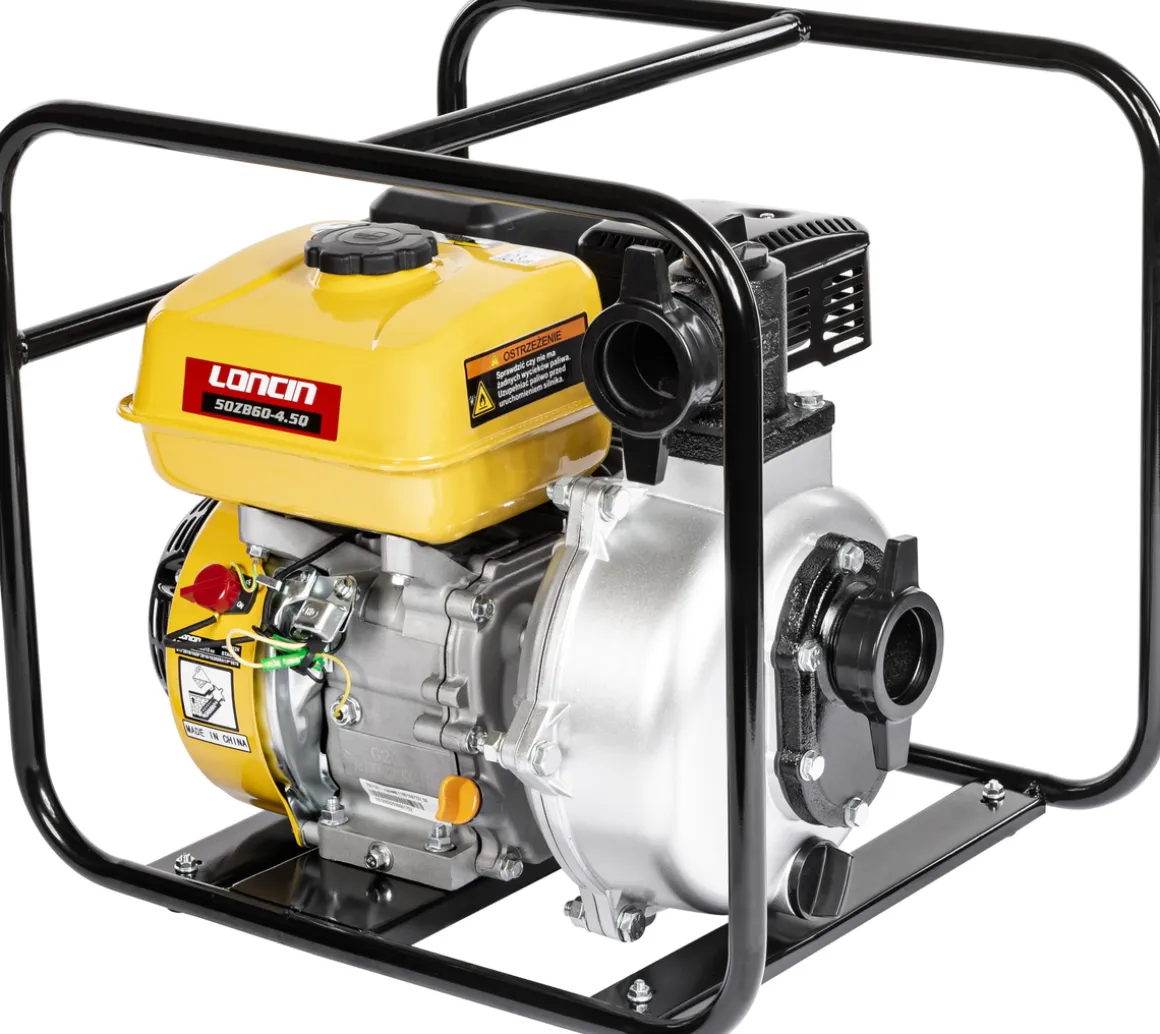 LONCIN LC50ZB60-4.5Q MOTOPOMPA POMPA STRAŻACKA SPALINOWA DO WODY BRUDNEJ CZYSTEJ WYSOKOWYDAJNA 30000 l/h 30m3/h - EWIMAX OFICJALNY DYSTRYBUTOR - AUTORYZOWANY DEALER LONCIN