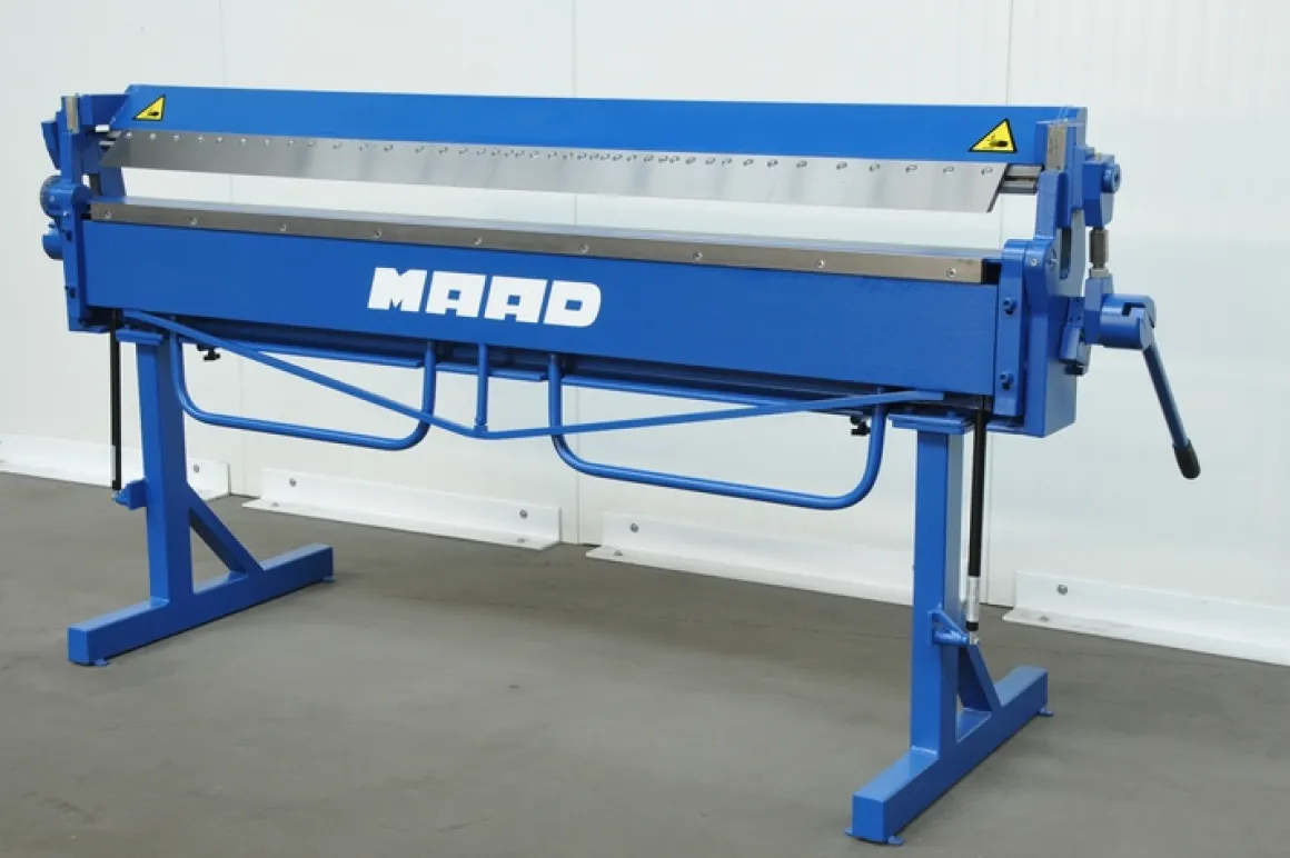 MAAD HS-2100/1.2 ZAGINARKA GIĘTARKA SEGMENTOWA 2100x1,2mm