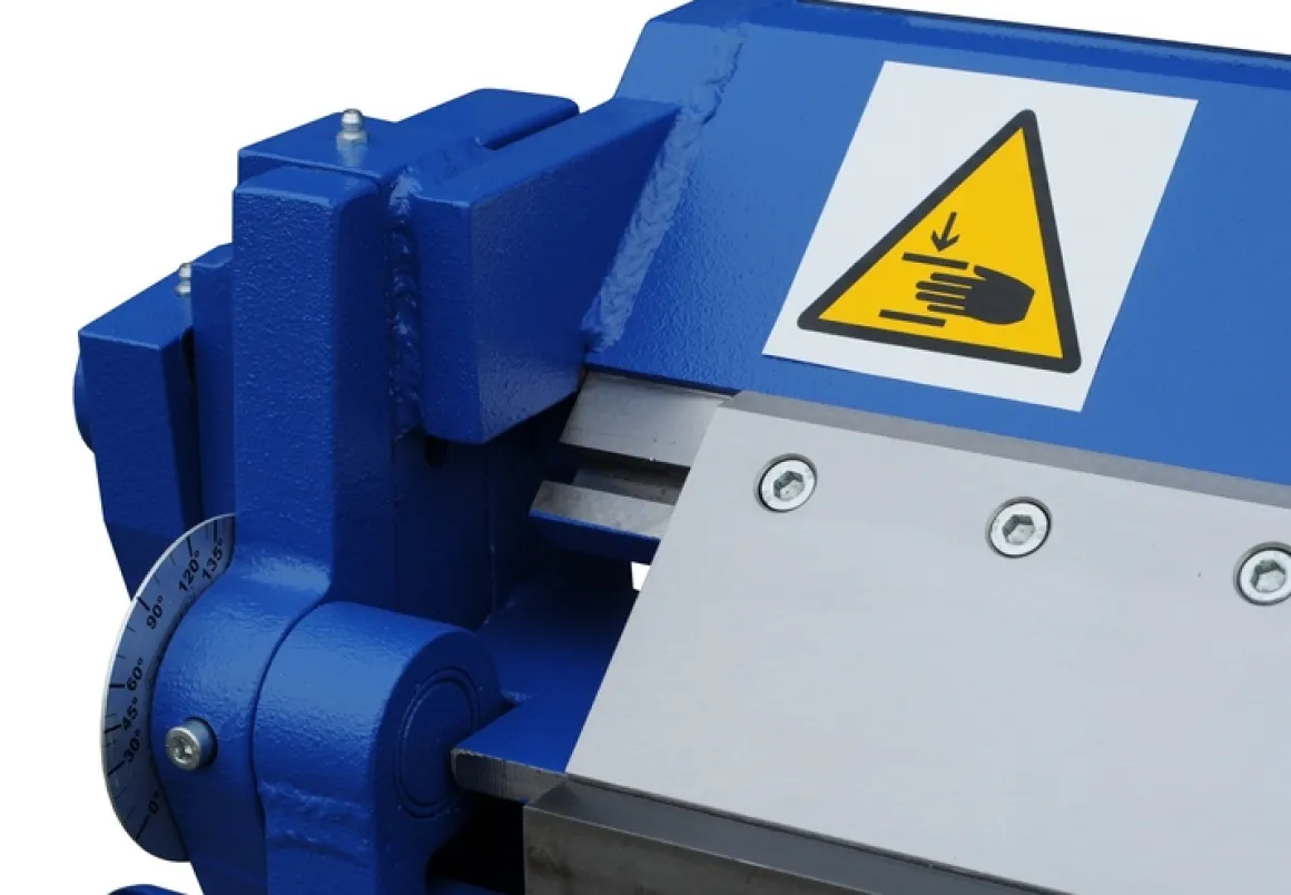MAAD HS-1270/2.0 ZAGINARKA GIĘTARKA SEGMENTOWA 1270x2,0mm