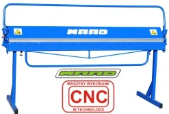 MAAD ZGL-2000/0.7 LEKKA ZAGINARKA GIĘTARKA KRAWĘDZIARKA DEKARSKA DO BLACHY WERSJA LEKKA - PRZENOŚNA MAAD ZGL-2000/0.7 mm