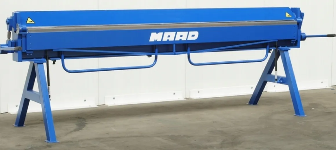 MAAD ZG-3000 /1mm ZAGINARKA GIĘTARKA KRAWĘDZIARKA DEKARSKA DO BLACHY Z CIĘCIEM MAAD ZG-3000 /1mm