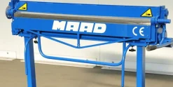 MAAD ZG 1100 / 0.8 mm ZAGINARKA GIĘTARKA KRAWĘDZIARKA DEKARSKA DO BLACHY Z CIĘCIEM MAAD ZG-1100/0.8 mm