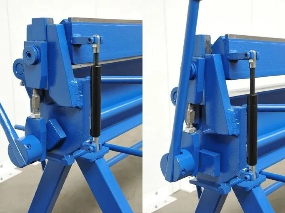 MAAD ZG-1400/2.0 ZAGINARKA GIĘTARKA KRAWĘDZIARKA DEKARSKA DO BLACHY MAAD ZG-1400/2.0