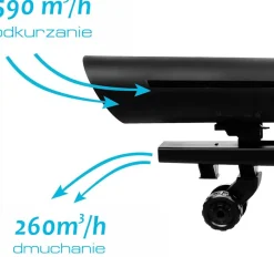 MASTERCUT EB480D Dmuchawa z funkcją odkurzacza akumulatorowa Li-ion