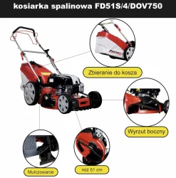 MASTERCUT FD51S/4/DOV750_HW KOSIARKA SPALINOWA Z NAPĘDEM