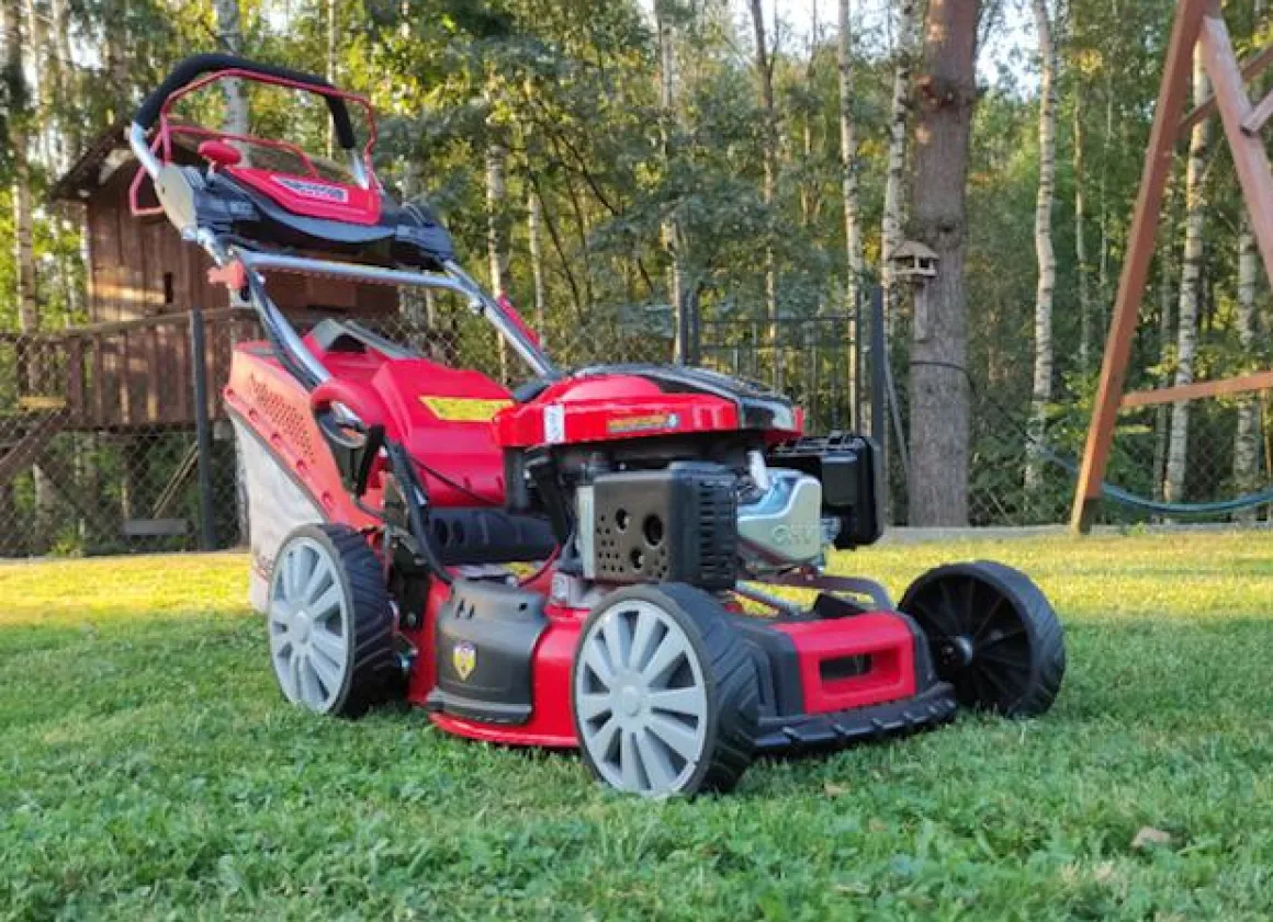 MASTERCUT FD46S/4/LC159EL KOSIARKA SPALINOWA DO TRAWY Z NAPĘDEM, 46CM, LONCIN 159CC, ROZRUSZNIK ELEKTRYCZNY + RĘCZNY