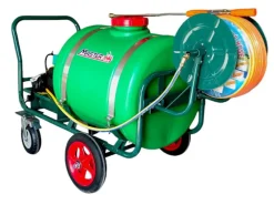 MasterCut FH-36F OPRYSKIWACZ WÓZKOWY ELEKTRYCZNY JEZDNY TACZKOWY WÓZKOWY NA KOŁACH 160L ZASILANIE 230V 50HZ