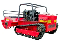 MASTERCUT JFRC100S KOSIARKA BIJAKOWA ROBOT KOSZĄCY ZDALNIE STEROWANY KOSIARKA HYBRYDOWA GĄSIENICOWA SPALINOWA TRAKTOREK POD PANELE Z NAPĘDEM NA PILOTA FOTOWOLTAIKA 100cm