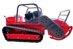 MASTERCUT JFRC100S KOSIARKA BIJAKOWA ROBOT KOSZĄCY ZDALNIE STEROWANY KOSIARKA HYBRYDOWA GĄSIENICOWA SPALINOWA TRAKTOREK POD PANELE Z NAPĘDEM NA PILOTA FOTOWOLTAIKA 100cm