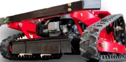 MASTERCUT JFRC55S ROBOT KOSZĄCY ZDALNIE STEROWANY KOSIARKA HYBRYDOWA GĄSIENICOWA SPALINOWA TRAKTOREK POD PANELE Z NAPĘDEM NA PILOTA