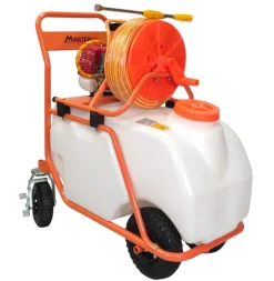 MASTERCUT KF-90-C2 OPRYSKIWACZ WÓZKOWY SPALINOWY JEZDNY TACZKOWY 90 L
