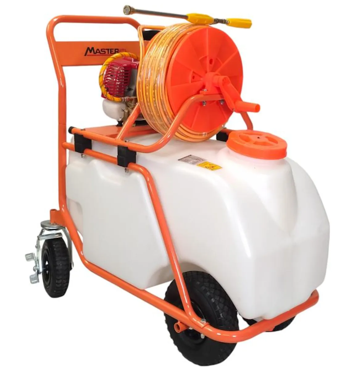 MASTERCUT KF-90-C2 OPRYSKIWACZ WÓZKOWY SPALINOWY JEZDNY TACZKOWY 90 L