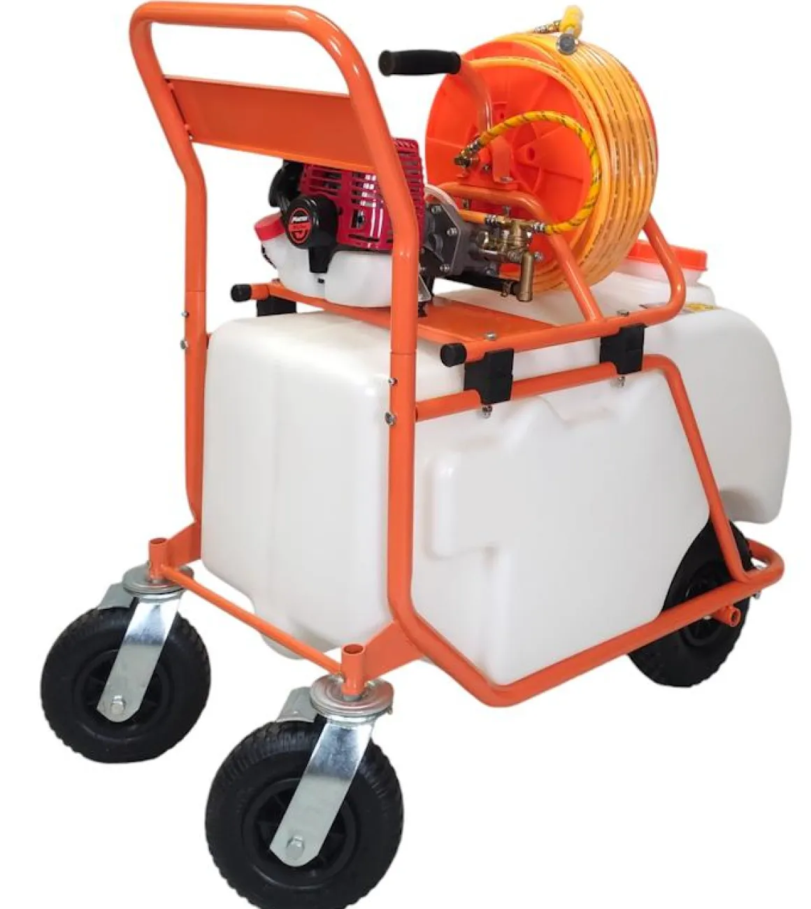 MASTERCUT KF-90-C2 OPRYSKIWACZ WÓZKOWY SPALINOWY JEZDNY TACZKOWY 90 L