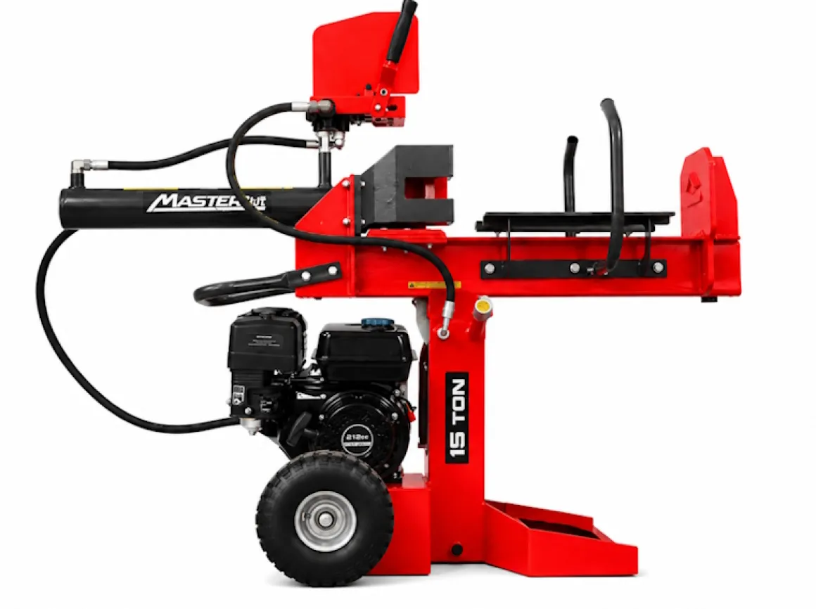 MASTERCUT LS15TG ŁUPARKA DO DREWNA HYDRAULICZNA SPALINOWA PIONOWA RĘBAK 15T 212cm3 7kM