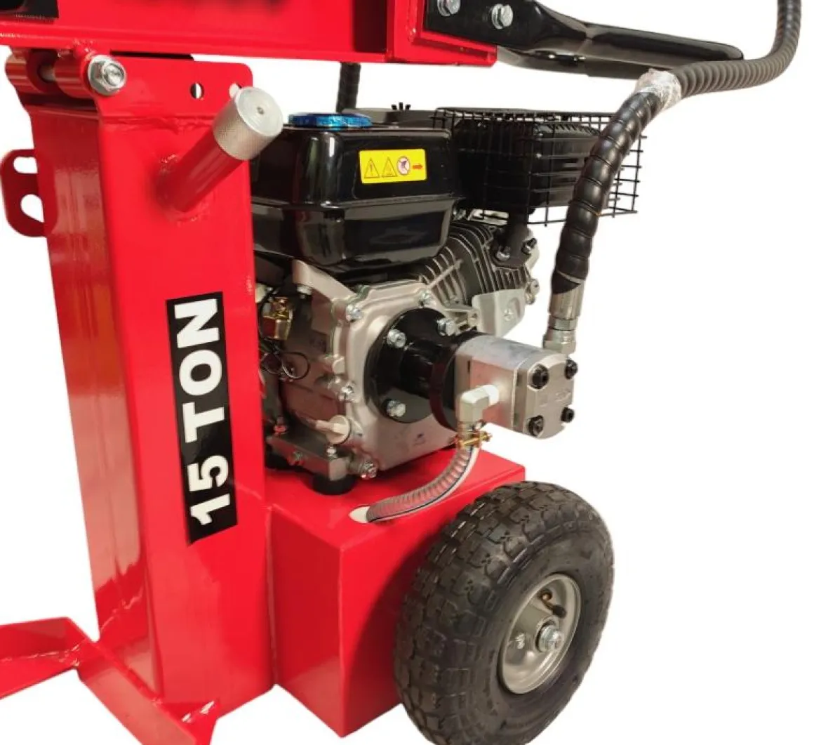 MASTERCUT LS15TG ŁUPARKA DO DREWNA HYDRAULICZNA SPALINOWA PIONOWA RĘBAK 15T 212cm3 7kM