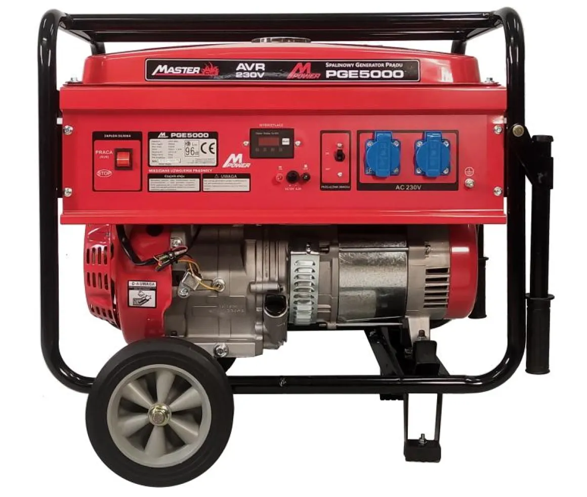MASTERCUT PGE5000 AGREGAT PRĄDOTWÓRCZY GENERATOR PRĄDU 4,0KW 230V 13KM