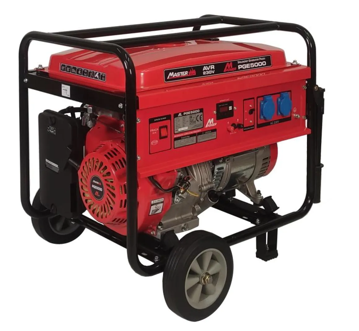 MASTERCUT PGE5000 AGREGAT PRĄDOTWÓRCZY GENERATOR PRĄDU 4,0KW 230V 13KM