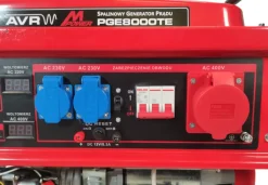 MASTERCUT PGE8000TE AGREGAT PRĄDOTWÓRCZY GENERATOR PRĄDU 6,5KW 230/400V 18KM ESTART