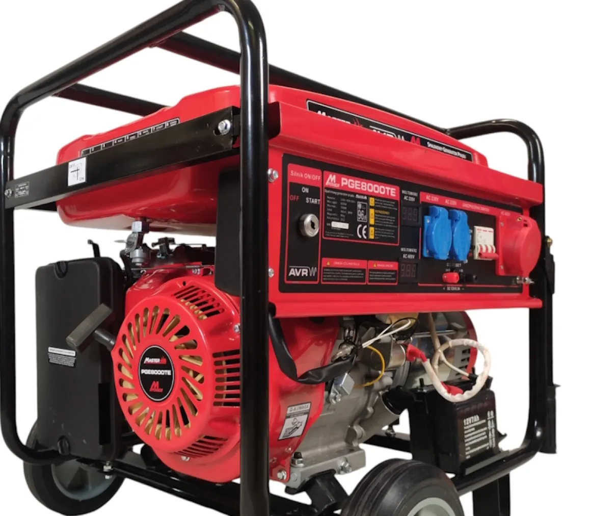 MASTERCUT PGE8000TE AGREGAT PRĄDOTWÓRCZY GENERATOR PRĄDU 6,5KW 230/400V 18KM ESTART