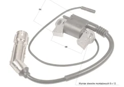 Moduł zapłonowy Loncin cewka G420F LC6500D-AS CZĘŚĆ ORYGINALNA 270920182-0001